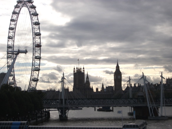 Londres Big Ben London Eye Parlamento
